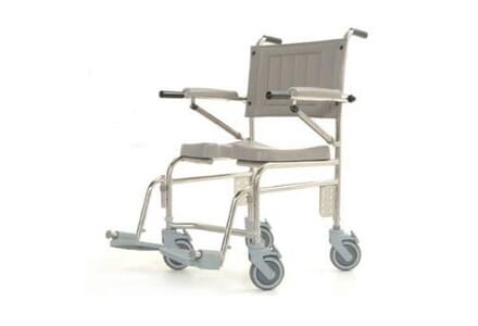 Osprey 710 Attendant Shower Chair. Grey Right Facing. 