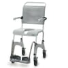 Invacare Ocean Shower Seat. Grey Front Facing.