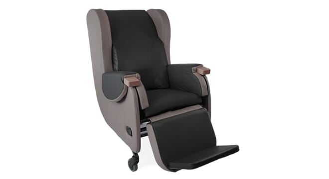 CareFlex Hydrotilt Chair, Right Facing Chair. 