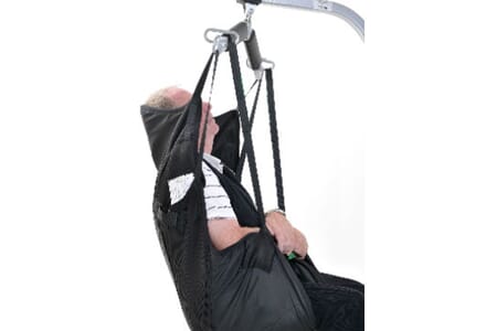 Flexi Spacer Sling, Wi th Male User Facing Right. 