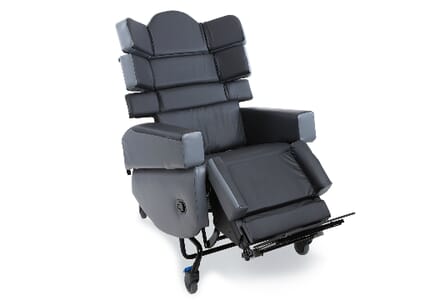 CareFlex SmartSeatPro Chair, Grey Front Facing. 