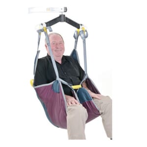 Deluxe Comfort Sling, With Male User Facing Right.