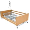 Pro-Bario Bed Frame Wooden, with Metal Strats.