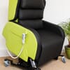 Primacare Affinity Bariatric Porter Chair Tilted Forward