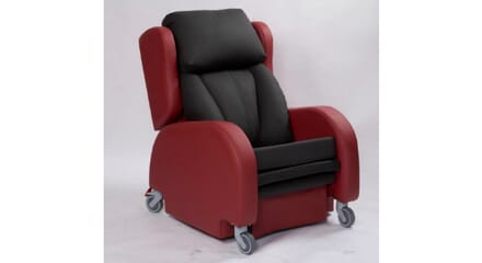 Primacare Alpha Chair. Right Facing.