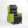 Primacare Tintern Riser Porter Chair. Green and Black, Right Facing.