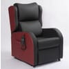 Primacare Affinity Air Comfort Rise and Recline Chair. Red and Black.