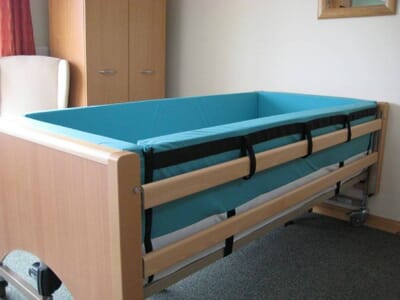 Fall Prevention for the Elderly: Orthodocs Cocoon, Blue.