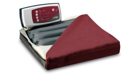 Apex Medical Sedens 500 Cushion and Pump. Burgundy.
