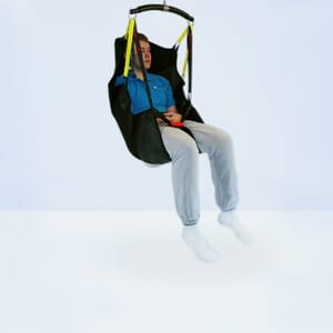 Silva-Balance Sling with User Sat Facing Right.