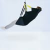 Silva-Balance Sling with User Sat Facing Left. Side View.