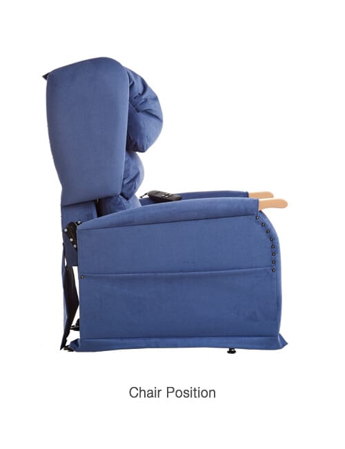 CURA Millennium Chair in upright position