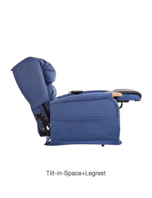 CURA Millennium Chair with tilt in space leg rest